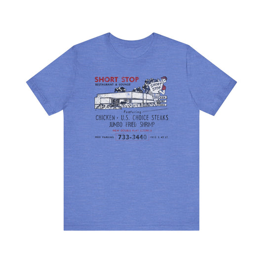 SHORT STOP RESTAURANT & LOUNGE Short Sleeve Tee