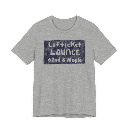 LIFTICKET LOUNGE - v2 Short Sleeve Tee