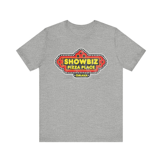 SHOWBIZ PIZZA PLACE Unisex Jersey Short Sleeve Tee