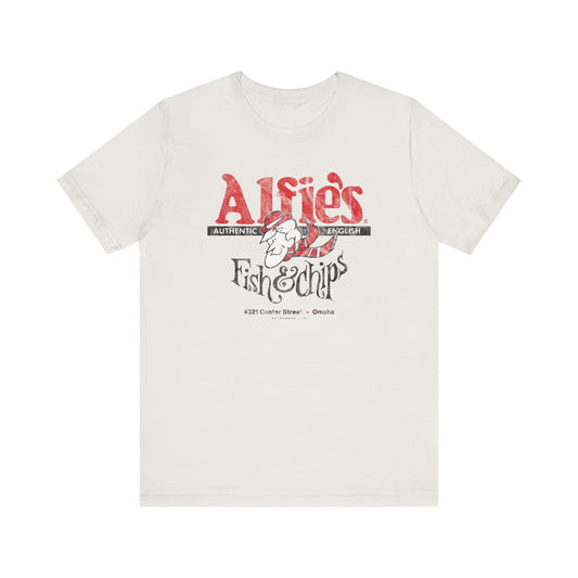 ALFIE'S FISH & CHIPS Short Sleeve Tee