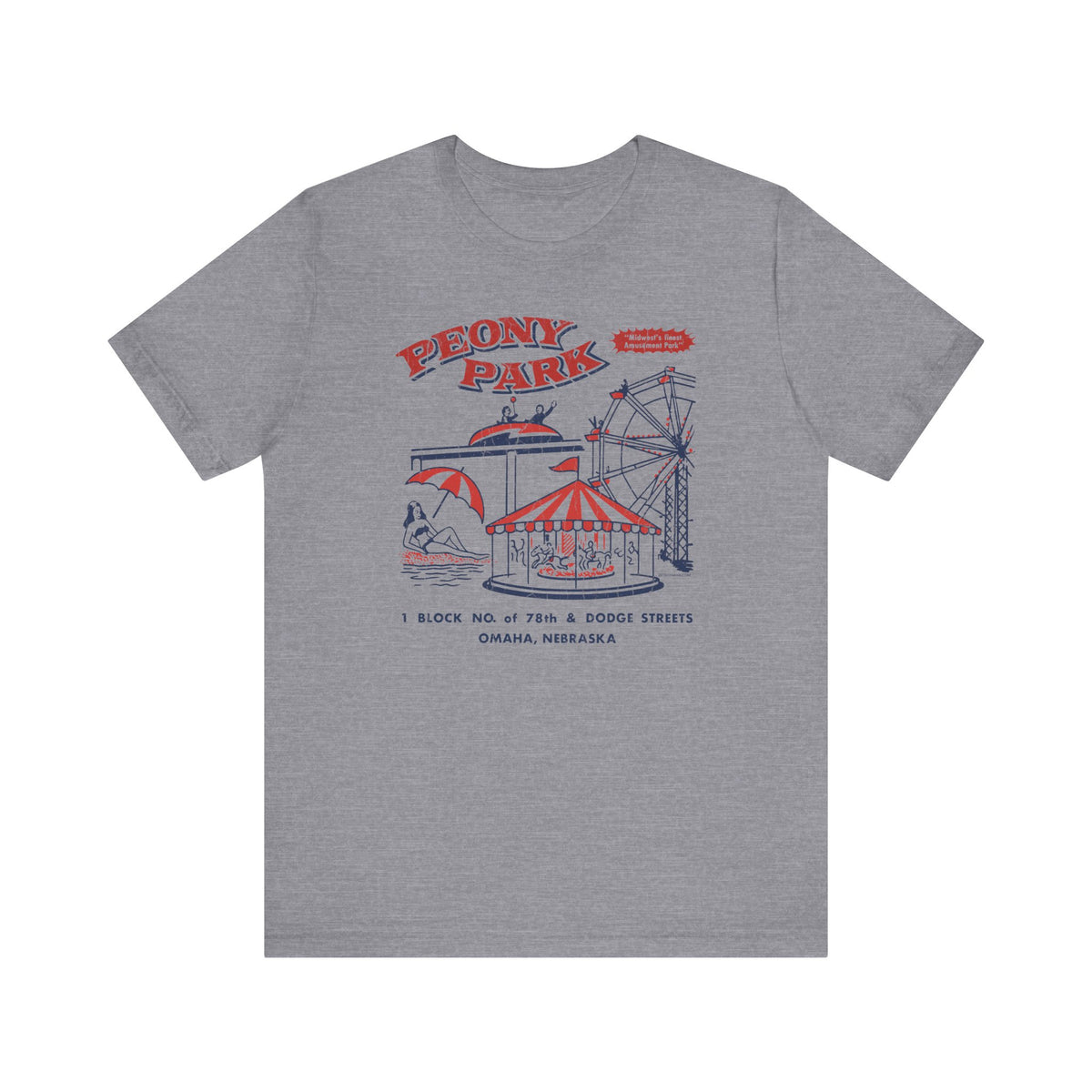 PEONY PARK MATCHBOOK COVER Short Sleeve Tee