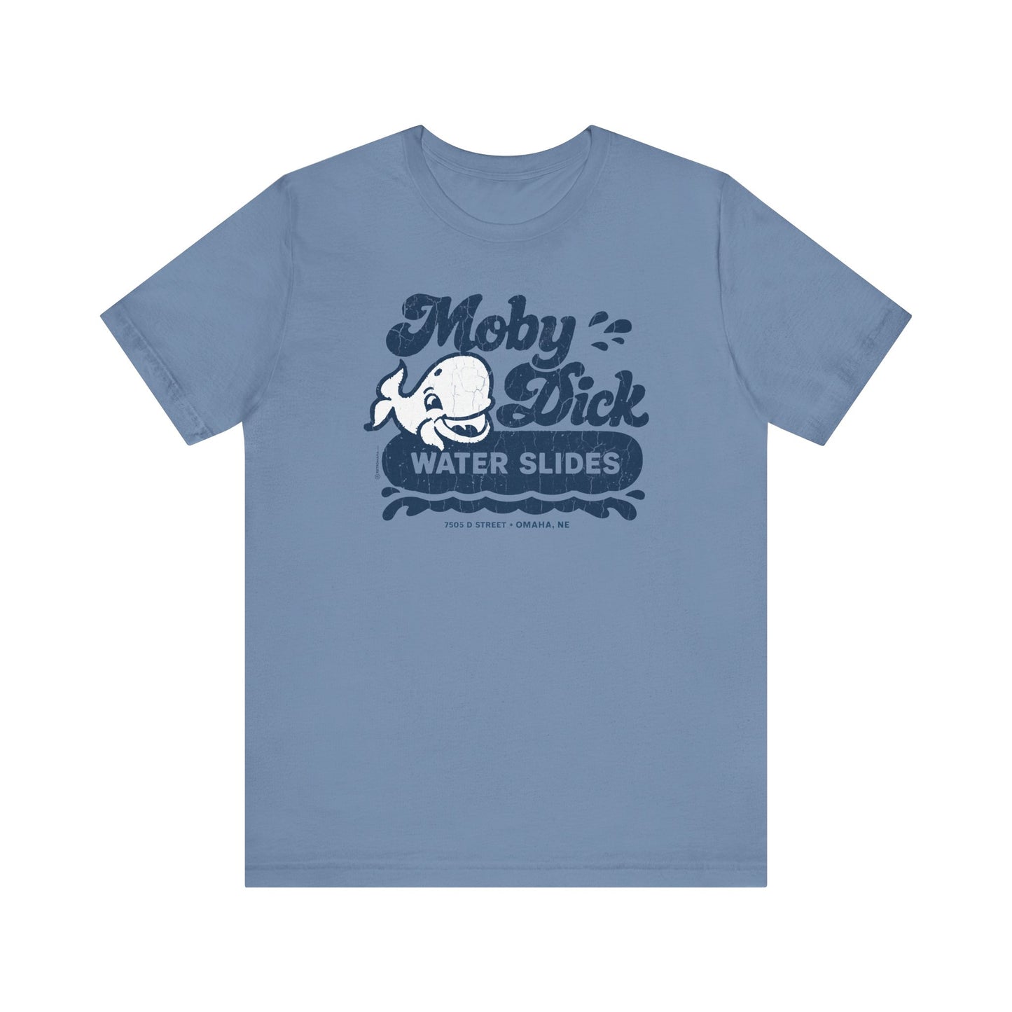 Moby Dick Waterslides (Whale) Short Sleeve Tee