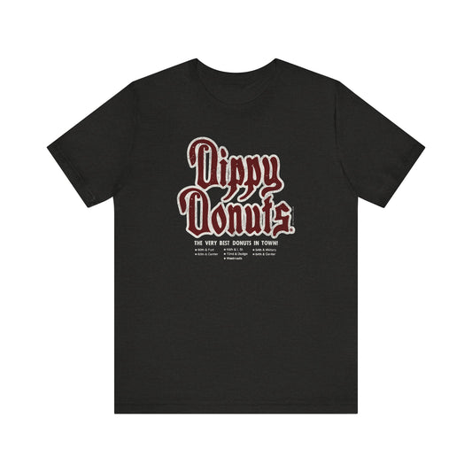 DIPPY DONUTS (WORDMARK) Short Sleeve Tee