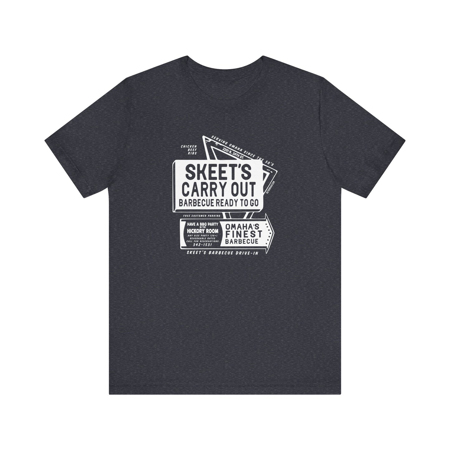 SKEET'S BARBECUE Short Sleeve Tee