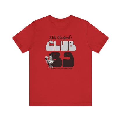 DICK GLASFORD'S CLUB 89 Short Sleeve Tee