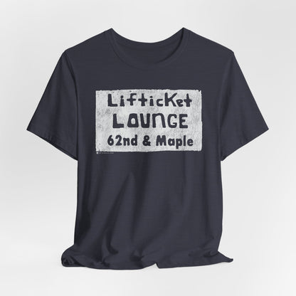 LIFTICKET LOUNGE - v2 Short Sleeve Tee