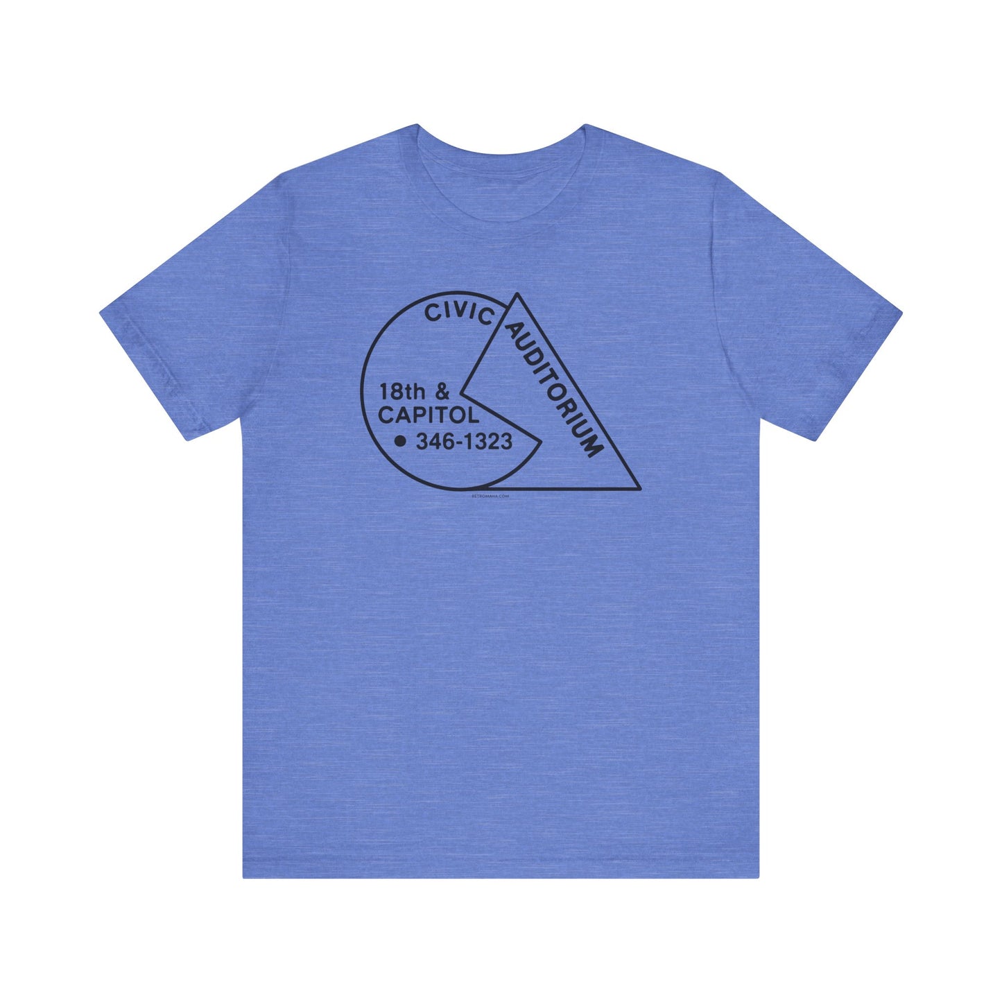 CIVIC AUDITORIUM Unisex Jersey Short Sleeve Tee