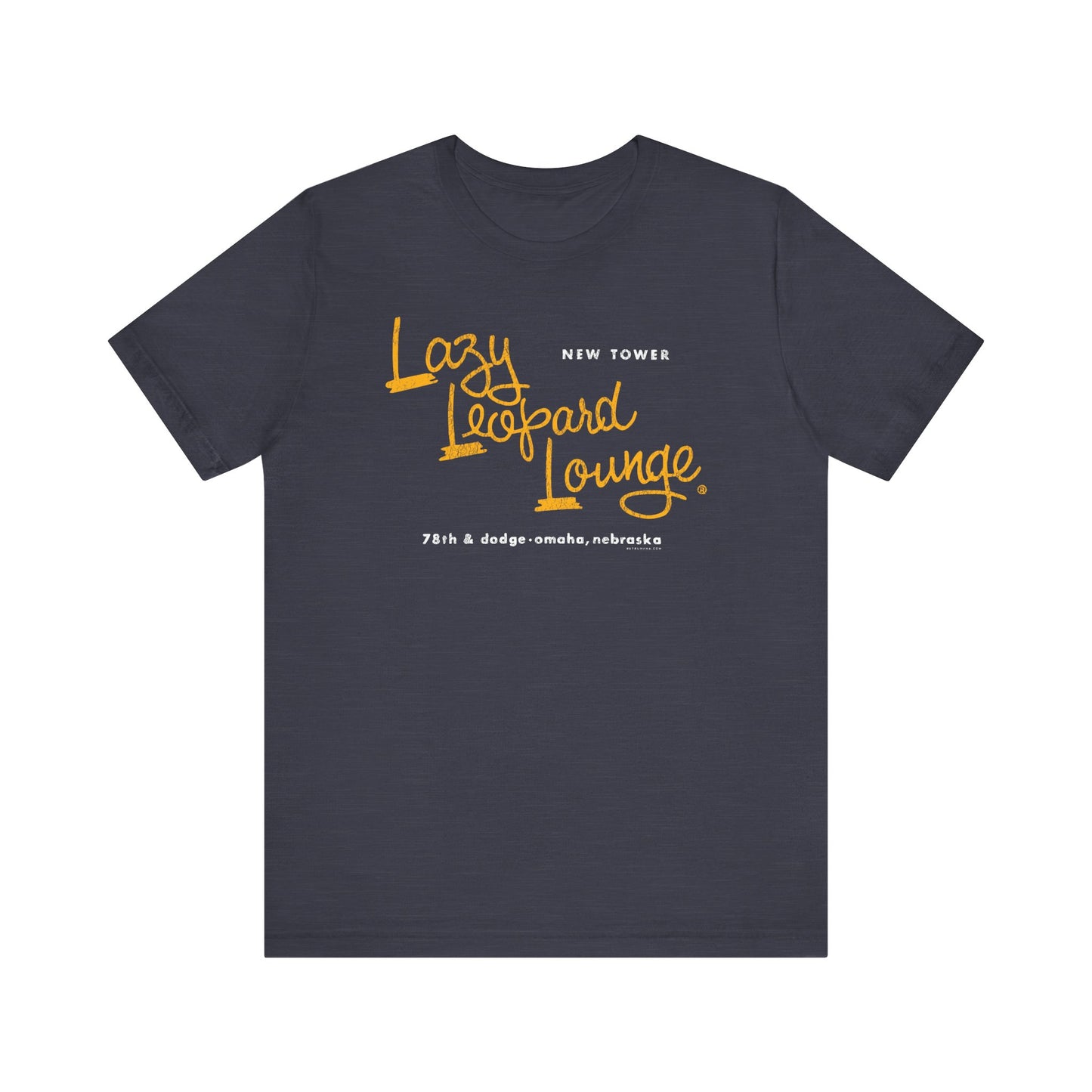 LAZY LEOPARD LOUNGE (LOGO) Short Sleeve Tee
