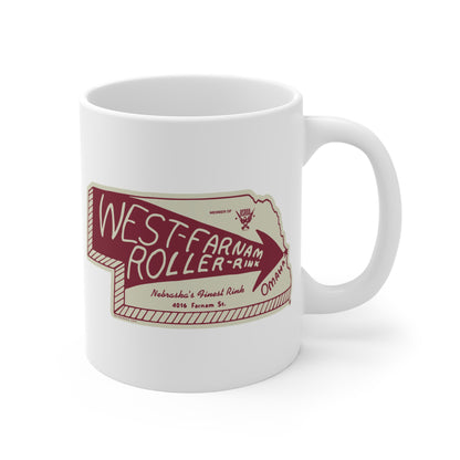 WEST FARNAM ROLLER RINK Mug 11oz