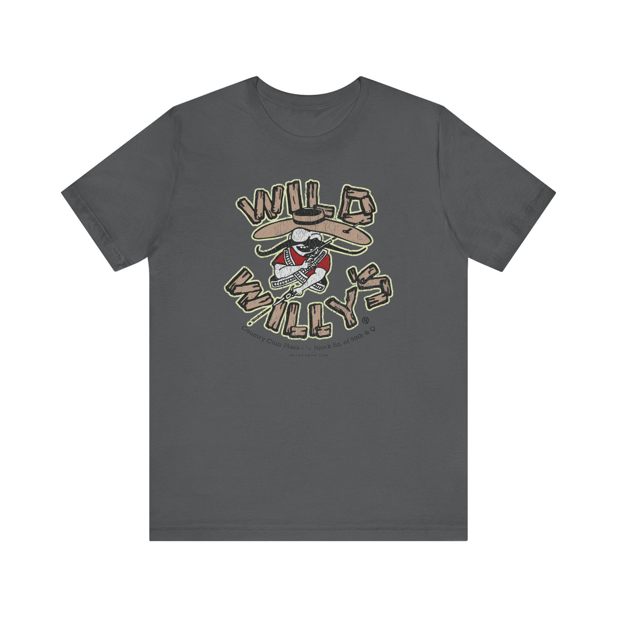 WILD WILLY'S SALOON Short Sleeve Tee