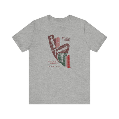 TONY'S FAMOUS PKG BAR Short Sleeve Tee