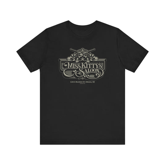 MISS KITTY'S SALOON Unisex Jersey Short Sleeve Tee