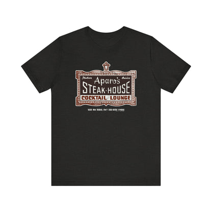 APARO'S STEAKHOUSE Short Sleeve Tee