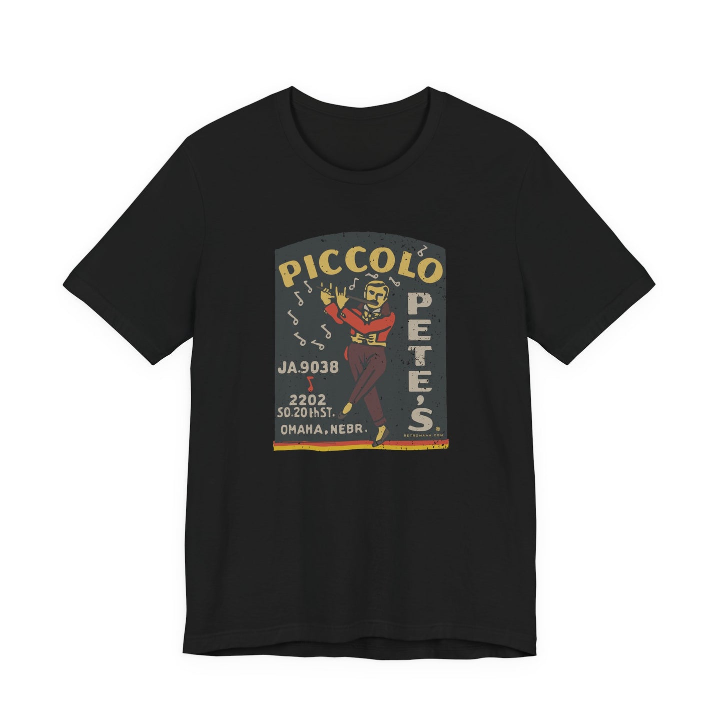 PICCOLO PETE'S -  VINTAGE MATCHBOOK Short Sleeve Tee