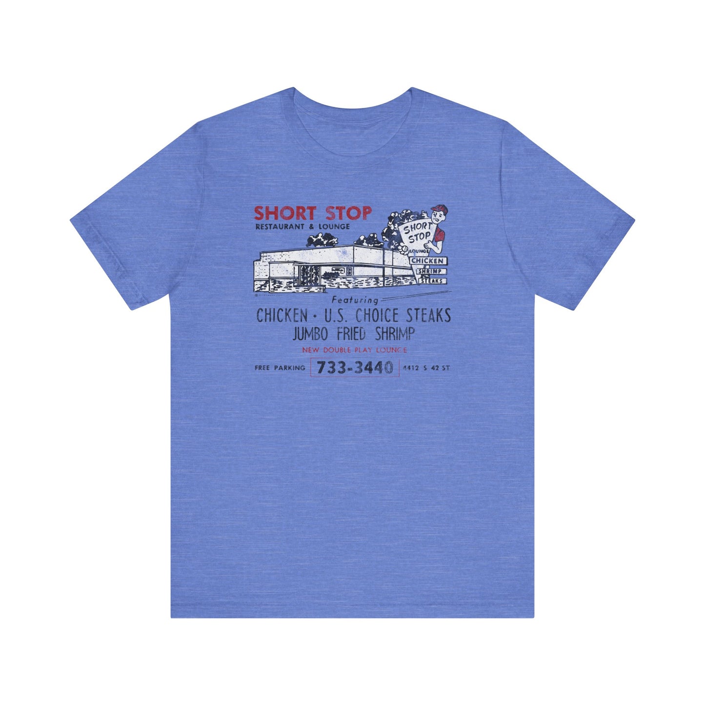 SHORT STOP RESTAURANT & LOUNGE Short Sleeve Tee