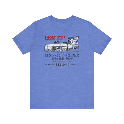 SHORT STOP RESTAURANT & LOUNGE Short Sleeve Tee