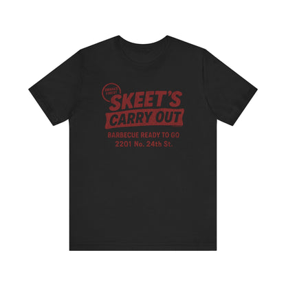 SKEET'S CARRY OUT SIGN Short Sleeve Tee