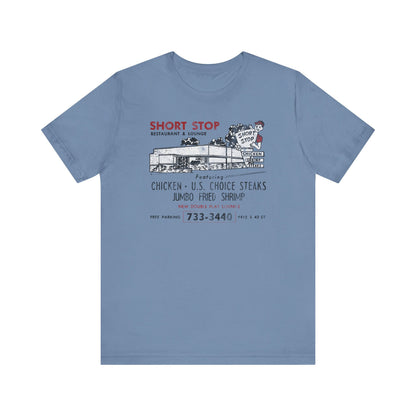 SHORT STOP RESTAURANT & LOUNGE Short Sleeve Tee