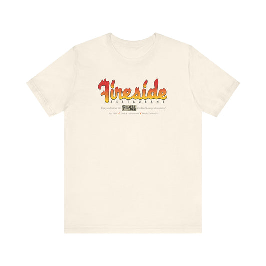 FIRESIDE RESTAURANT Unisex Jersey Short Sleeve Tee