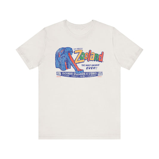 ZOOLAND (MULTI-COLOR) Short Sleeve Tee