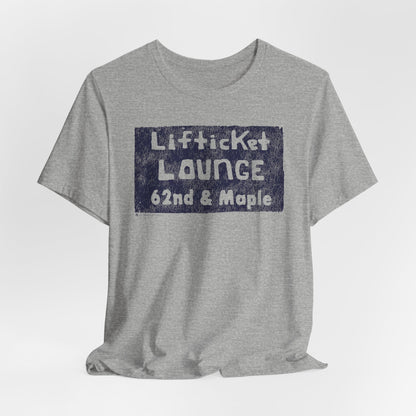 LIFTICKET LOUNGE - v2 Short Sleeve Tee