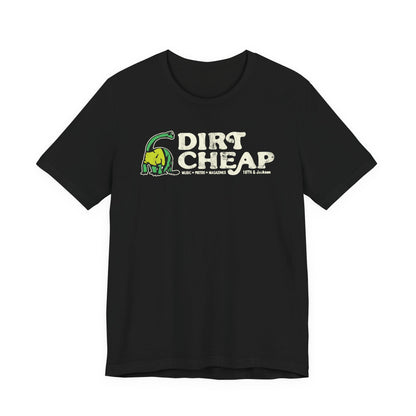 DIRT CHEAP RECORDS & TAPES Short Sleeve Tee