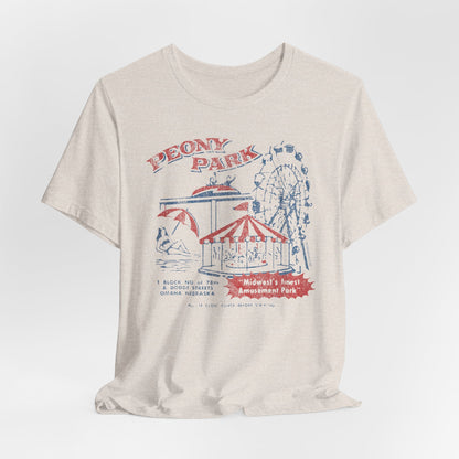 PEONY PARK (matchbook cover) Short Sleeve Tee