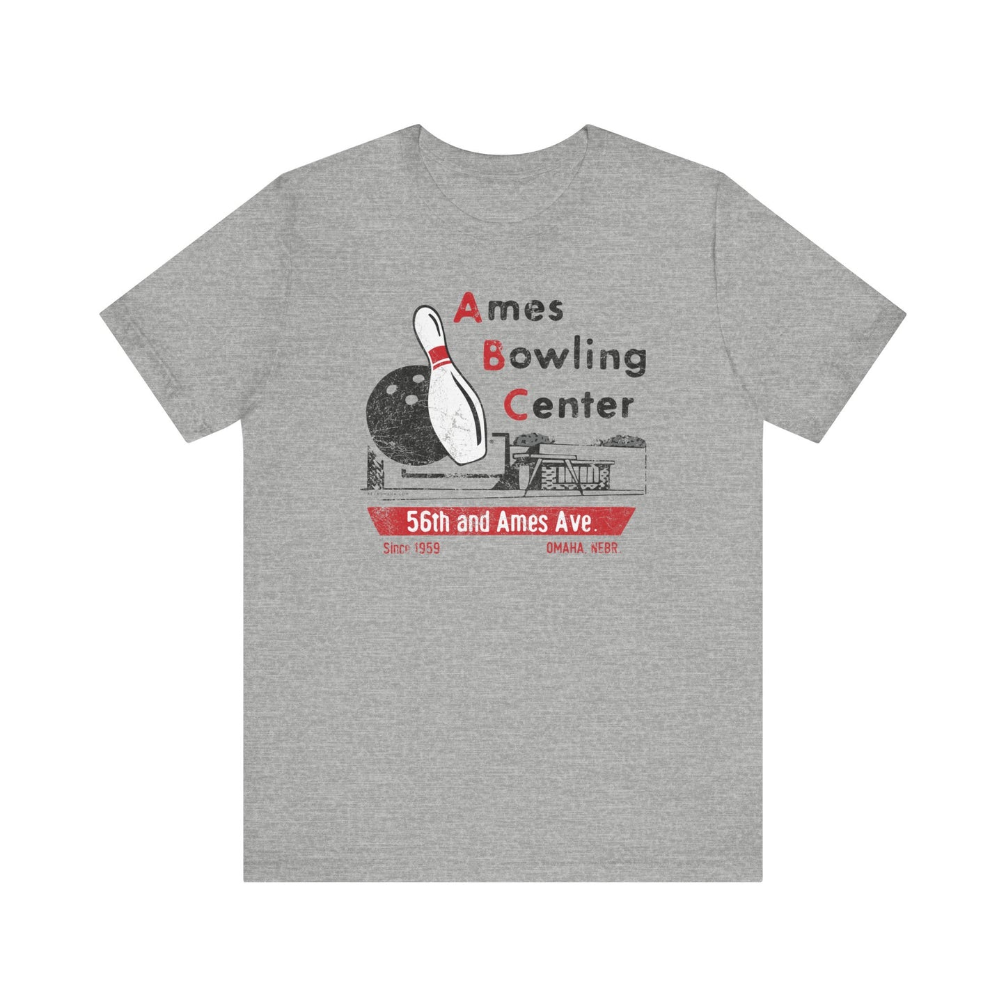 AMES BOWLING CENTER Short Sleeve Tee