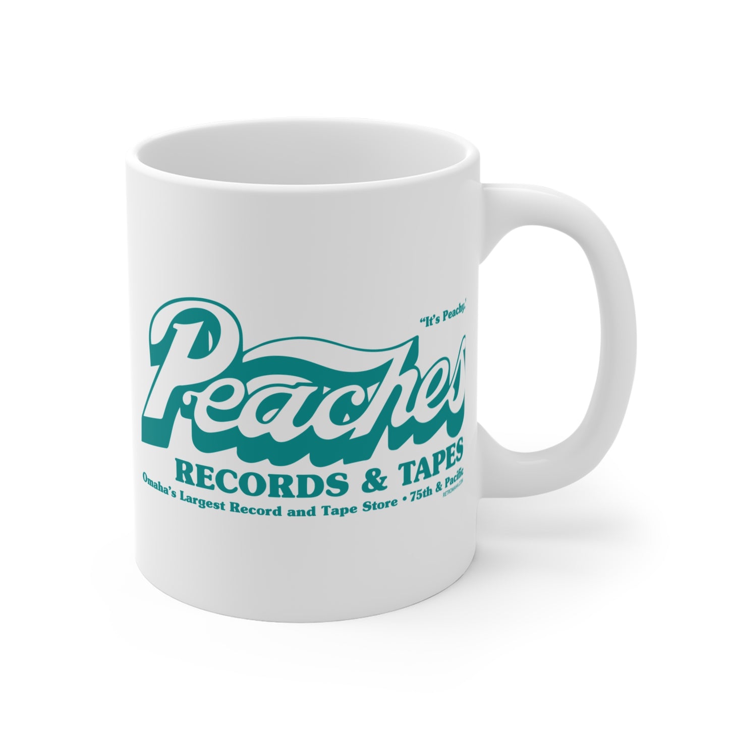 PEACHES RECORDS & TAPES Mug 11oz