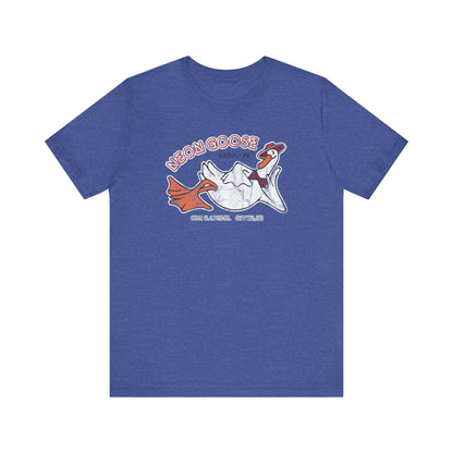 NEON GOOSE BAR/CAFE Unisex Jersey Short Sleeve Tee