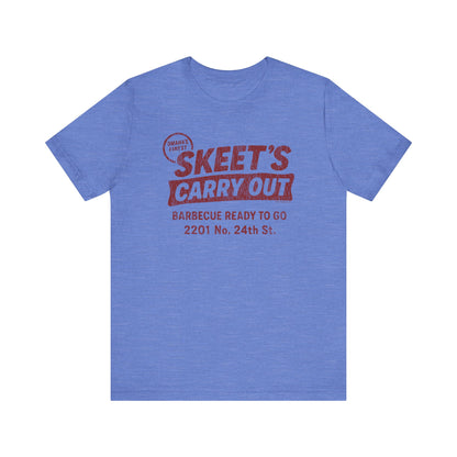 SKEET'S CARRY OUT SIGN Short Sleeve Tee