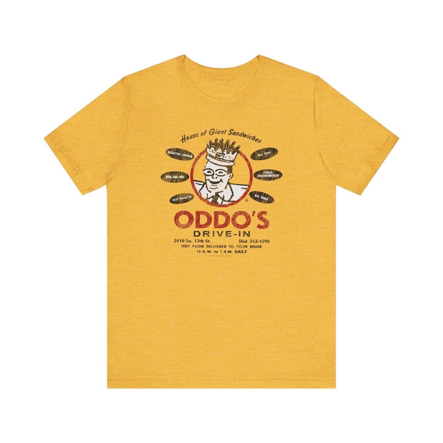ODDO'S DRIVE-IN Short Sleeve Tee