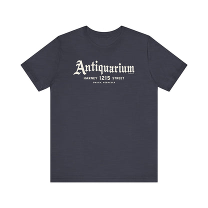 ANTIQUARIUM BOOK STORE Unisex Jersey Short Sleeve Tee