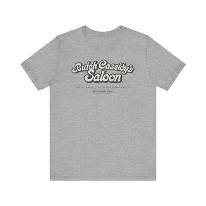 BUTCH CASSIDY'S SALOON - Short Sleeve Tee