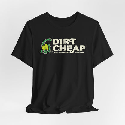 DIRT CHEAP RECORDS & TAPES Short Sleeve Tee