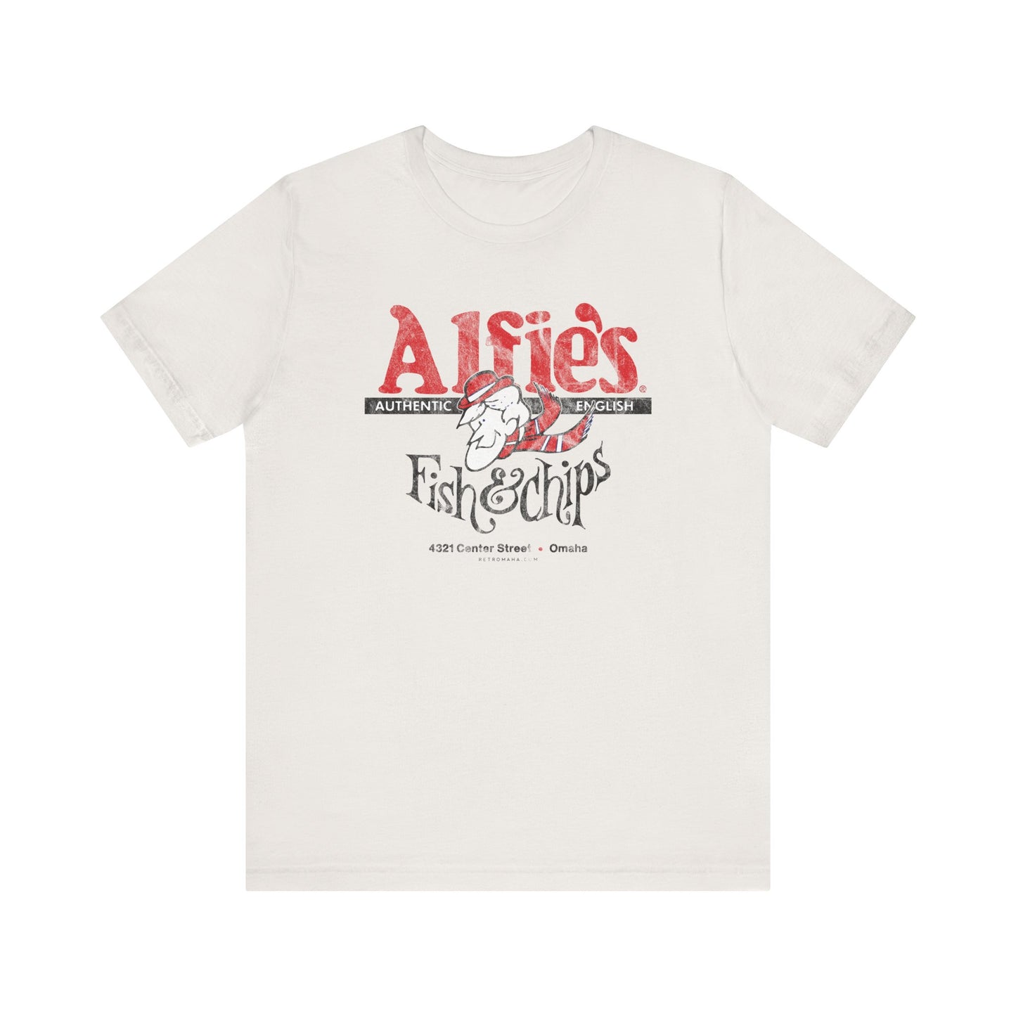 ALFIE'S FISH & CHIPS Short Sleeve Tee