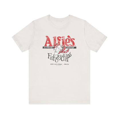 ALFIE'S FISH & CHIPS Short Sleeve Tee