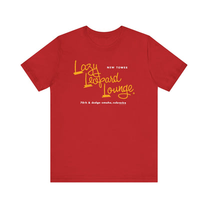 LAZY LEOPARD LOUNGE (LOGO) Short Sleeve Tee