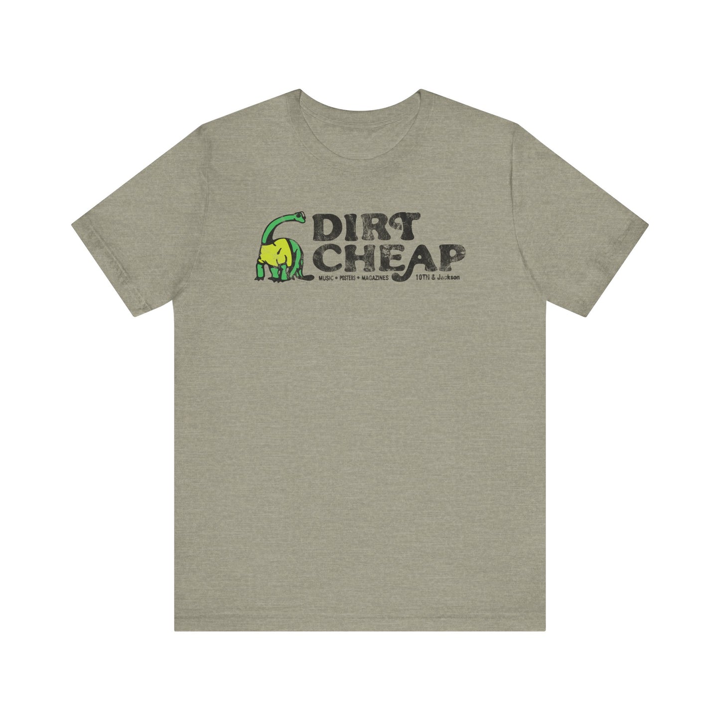 DIRT CHEAP RECORDS & TAPES Short Sleeve Tee