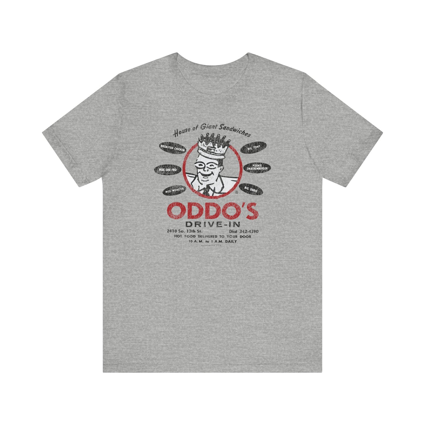 ODDO'S DRIVE-IN Short Sleeve Tee