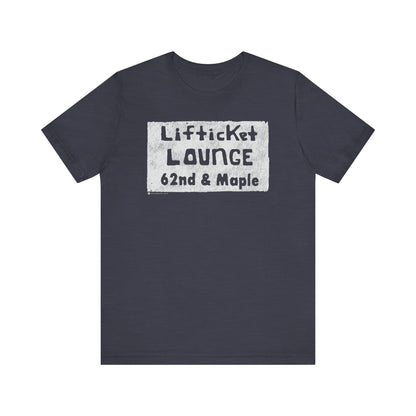LIFTICKET LOUNGE - v2 Short Sleeve Tee
