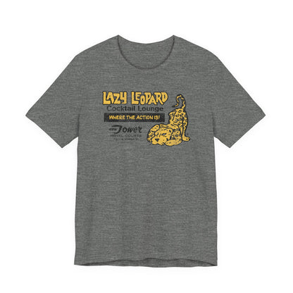 LAZY LEOPARD LOUNGE Tee