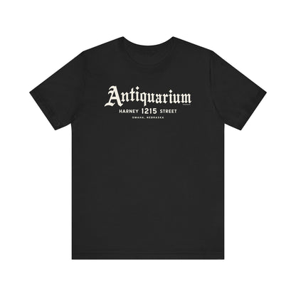ANTIQUARIUM BOOK STORE Unisex Jersey Short Sleeve Tee