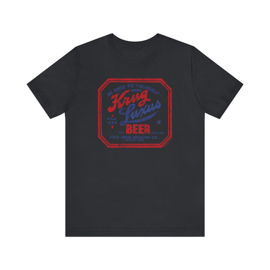 KRUG BREWING - KRUG LUXUS BEER Short Sleeve Tee