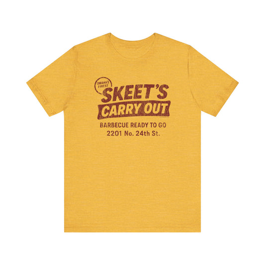 SKEET'S CARRY OUT SIGN Short Sleeve Tee