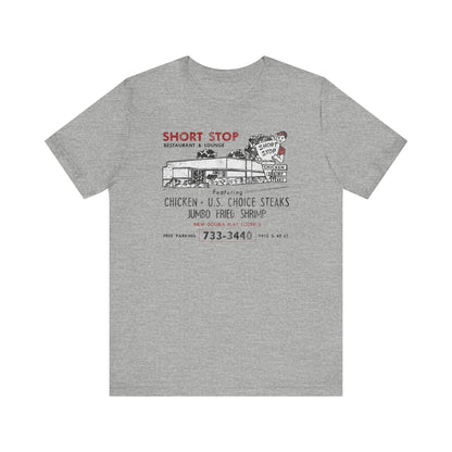 SHORT STOP RESTAURANT & LOUNGE Short Sleeve Tee