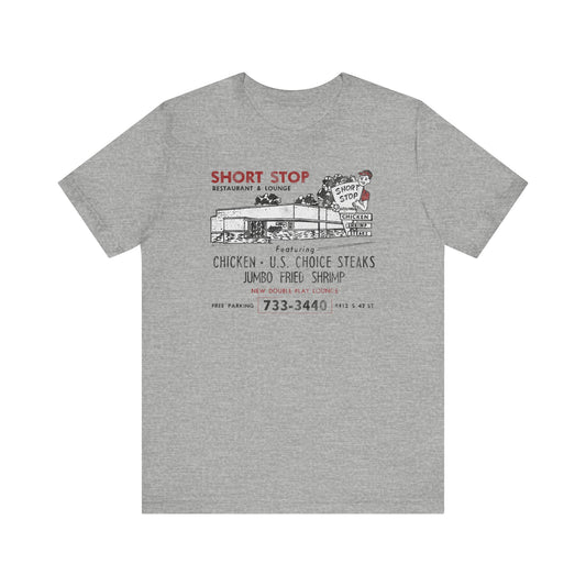 SHORT STOP RESTAURANT & LOUNGE Short Sleeve Tee