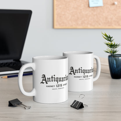 ANTIQUARIUM BOOK STORE Mug 11oz