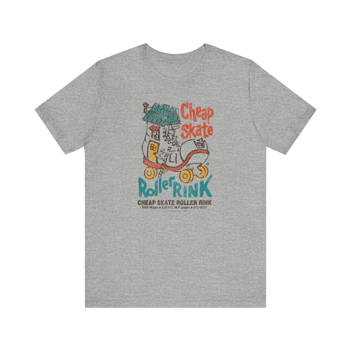 CHEAP SKATE ROLLER RINK Short Sleeve Tee