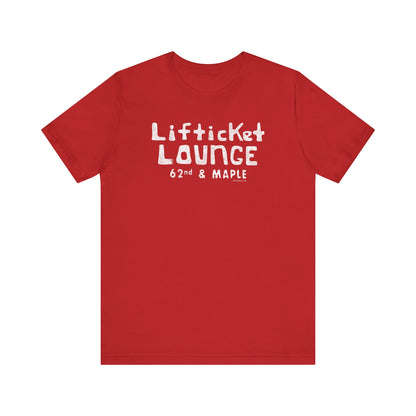 LIFTICKET LOUNGE Short Sleeve Tee